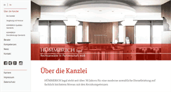 Desktop Screenshot of huemmerich-legal.de